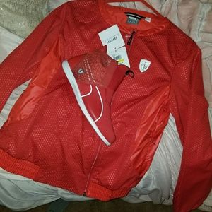 Kylie Jenner Ferrari puma jacket